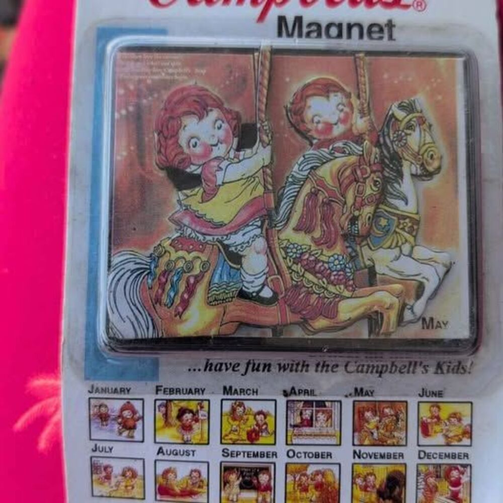 Campbell's soup magnet number 51725 collector series 1995